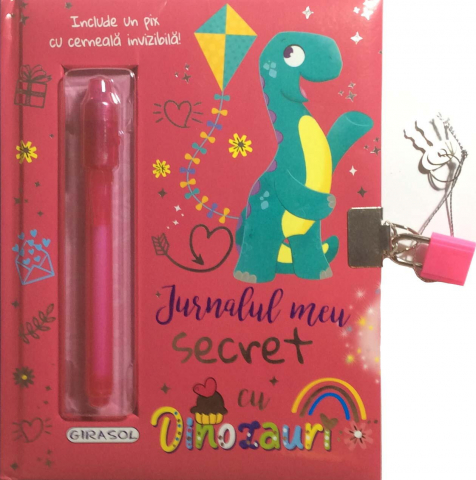 Cărți Educative, Activități - Jurnalul meu secret cu Dinozauri