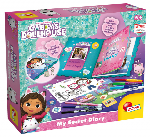 Cărți Educative, Activități - Jurnalul meu secret - Gabby's Dollhouse