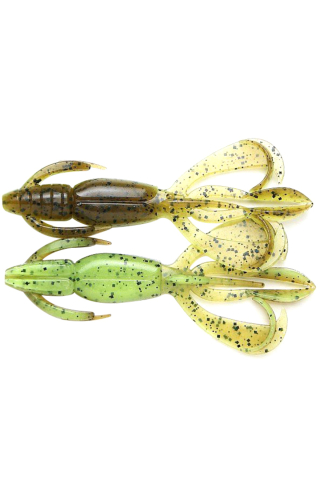 Pescuit si vanatoare - Keitech Crazy Flapper Green Pumpkin Chartreuse 401 7.1cm