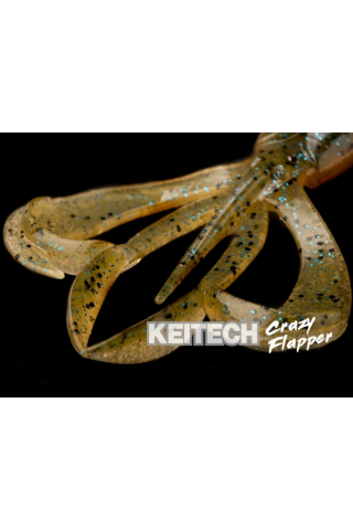 Keitech Crazy Flapper Green Pumpkin Chartreuse 401 7.1cm [3]