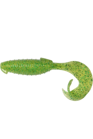 Pescuit si vanatoare - Keitech Flapper Grub Lime Chartreuse 424M 10cm