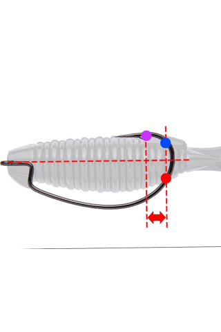Keitech Flapper Grub Silver Shad 320 10cm [3]