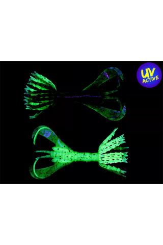 Keitech Hyper Spider Green Pumpkin Chartreuse 401 8.1cm [1]