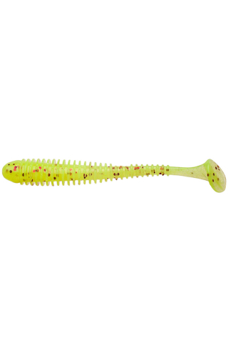 Nălucă - Keitech Swing Impact Slim Chartreuse Red Flake PAL#01 8.9cm