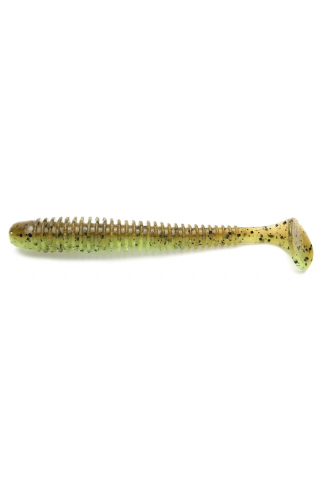 Nălucă - Keitech Swing Impact Slim Green Pumpkin Chartreuse 401 5cm