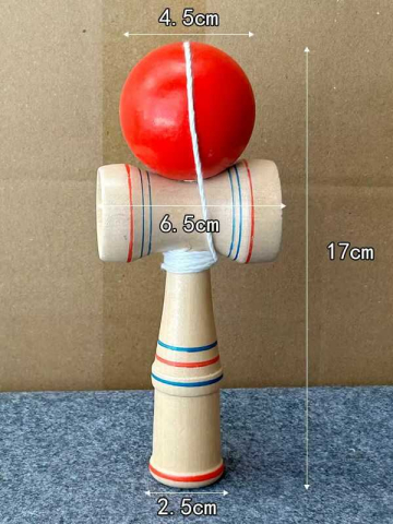 Kendama din lemn – joc de dexteritate pentru copii si adulti [2]