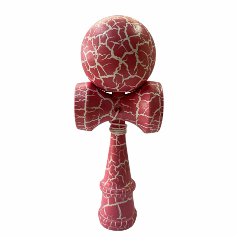 Jucării și Jocuri pentru copii - Kendama Profesionala din Lemn, Design Crapaturi, 18 cm