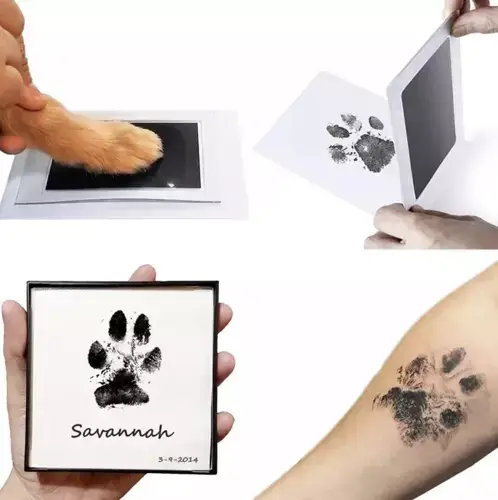 Kit Amprenta cu Tus Non-Toxic pentru Bebelusi si Animale - Micostore [5]