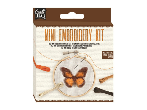 Art & Craft si Artizanat - Kit broderie 125x10cm Fluture  Grafix   