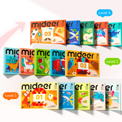 Kit Creativ Brain Game Book Let's Create Nivel 3, 50 Activitati Artizanat, Varsta 5 Ani+ [3]