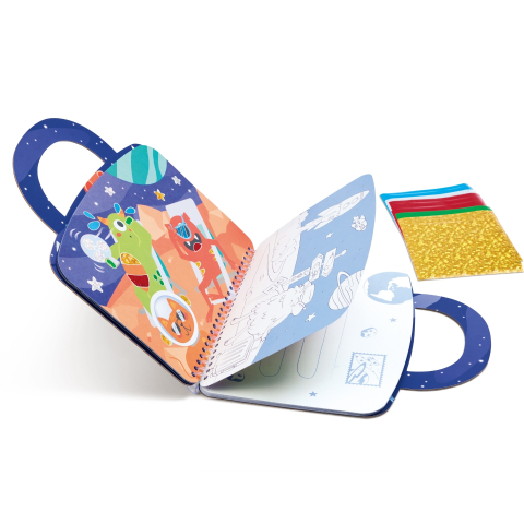 Kit creativ calatorii - Spatiu varsta 3 ani+,6 ani+ [2]