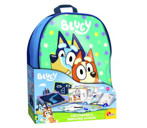 Rechizite Școlare - Kit de creatie cu ghiozdanel - Bluey