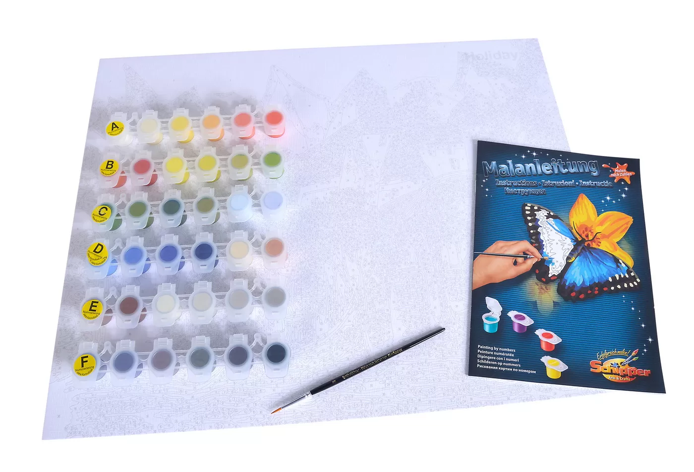 Kit pictura pe numere schipper holiday memories [3]