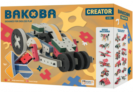 Jucării STEM, Știință şi Experimente - Kit STEM Creator, Bakoba, varsta 3 - 6, 6 - 9 ani, Baiat