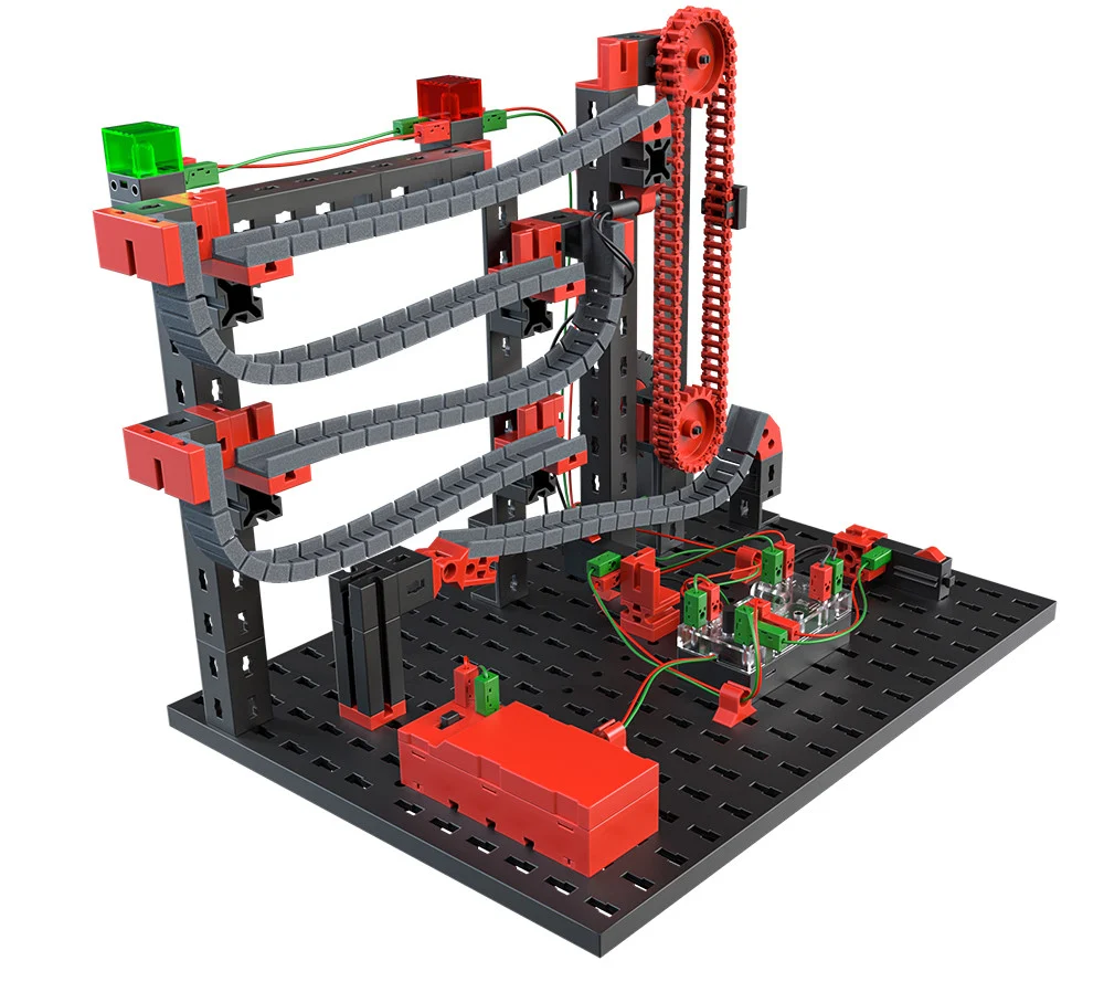 Kit STEM E-Tronic, Set de construit, 340 piese, Fischertechnik, varsta 9+ ani, Baiat, Fata [3]
