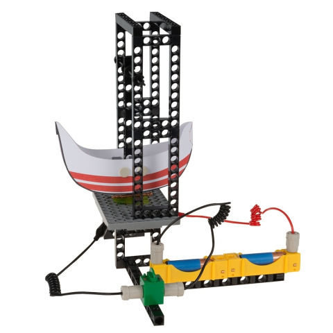 Kit STEM Electricitate si Magnetism, Genius Toy Baiat, Fata, varsta +9 ani, 6 - 9 ani [3]