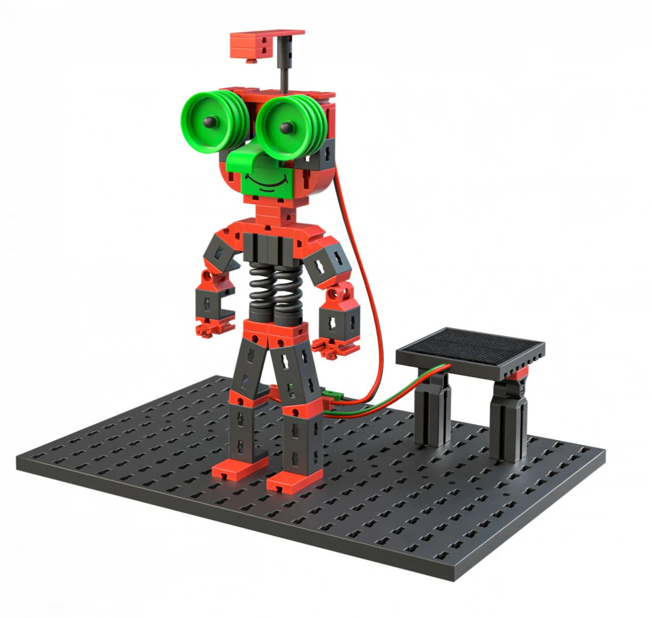 Kit STEM Green Energy, Set constructie 339 piese, Fischertechnik, varsta 9+ ani, Baiat, Fata [3]