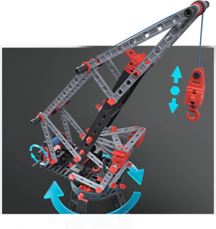 Kit STEM Inginerie structurala, Set constructie 364 piese Fischertechnik, varsta 6 - 9, 9+ ani, Baiat, Fata [3]