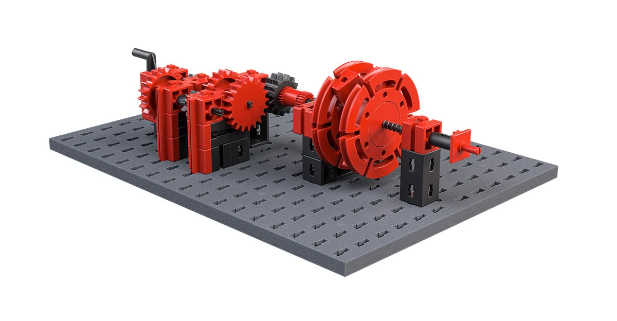 Kit STEM Mechanics, Set constructie 243 piese, Fischertechnik, varsta 6 - 9, 9+ ani, Baiat, Fata [7]