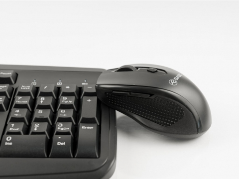 Kit tastatură și mouse fără fir Tellur Basic, negru [4]