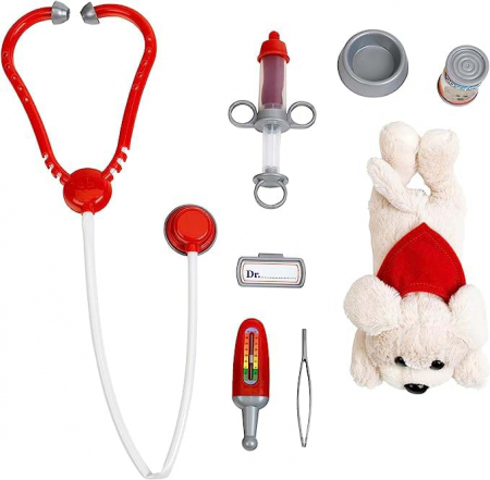 Kit veterinar cu catelus si accesorii [2]