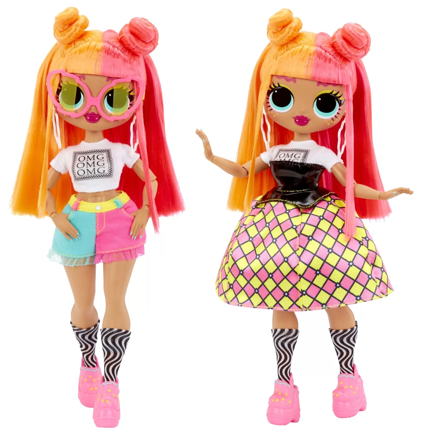 L.o.l. surprise! omg neonlicious papusa fashionista cu accesorii, varsta de la 3 ani la 7 ani [2]