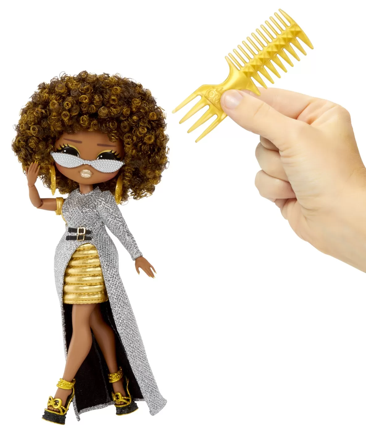 L.o.l. surprise! omg royal bee papusa fashionista cu accesorii, varsta de la 3 ani la 7 ani [3]