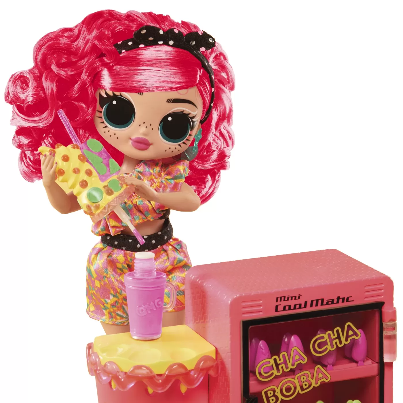 L.o.l. surprise! omg sweet nails pinky pops fruit shop set papusa cu accesorii, varsta de la 3 ani la 7 ani [3]