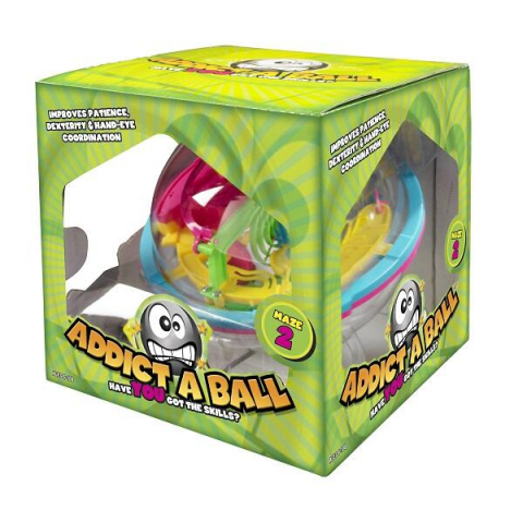 Jucării și Jocuri pentru copii - Labirint 3D Addictaball (13 cm)