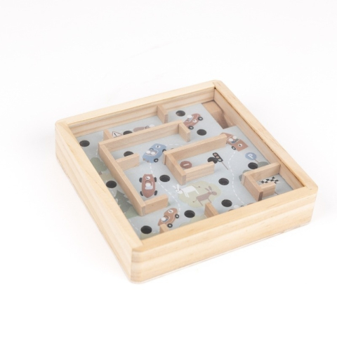 Labirint din lemn cu bila, Egmont Toys pentru Baiat, Fata varsta 3 - 6, 6 - 9 [2]