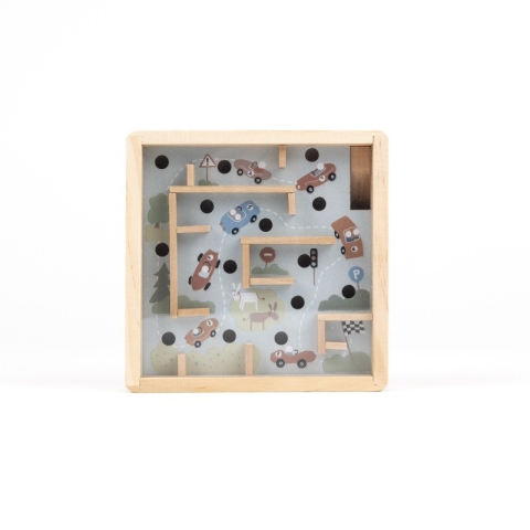 Labirint din lemn cu bila, Egmont Toys pentru Baiat, Fata varsta 3 - 6, 6 - 9 [3]