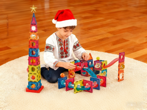 Labirintul meu magnetic - 78 piese (7.5 cm) [4]