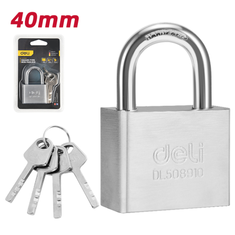 Lacat fier 40mm deli [4]