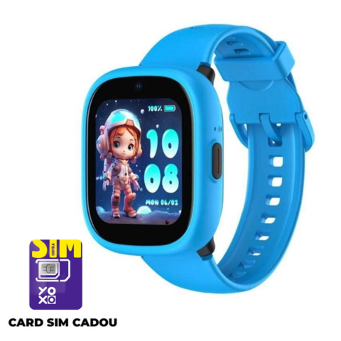LAGENIO Smartwatch pentru copii cu Functie Telefon, K3, Premium, Monitorizare Sanatate, Conexiune 4G, Albastru [9]