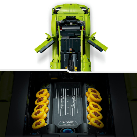 Lamborghini Huracan Tecnica cod lego 42161, varsta de la 9 ani la +15 ani [6]