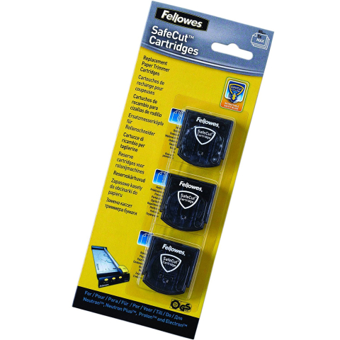 Birotică și Papetărie - Lame rotative pentru ghilotina cu disc 3/set fellowes