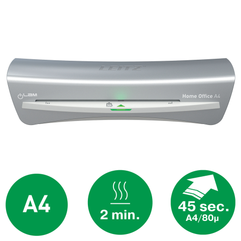 Laminator a4 ilam home office gri leitz [3]