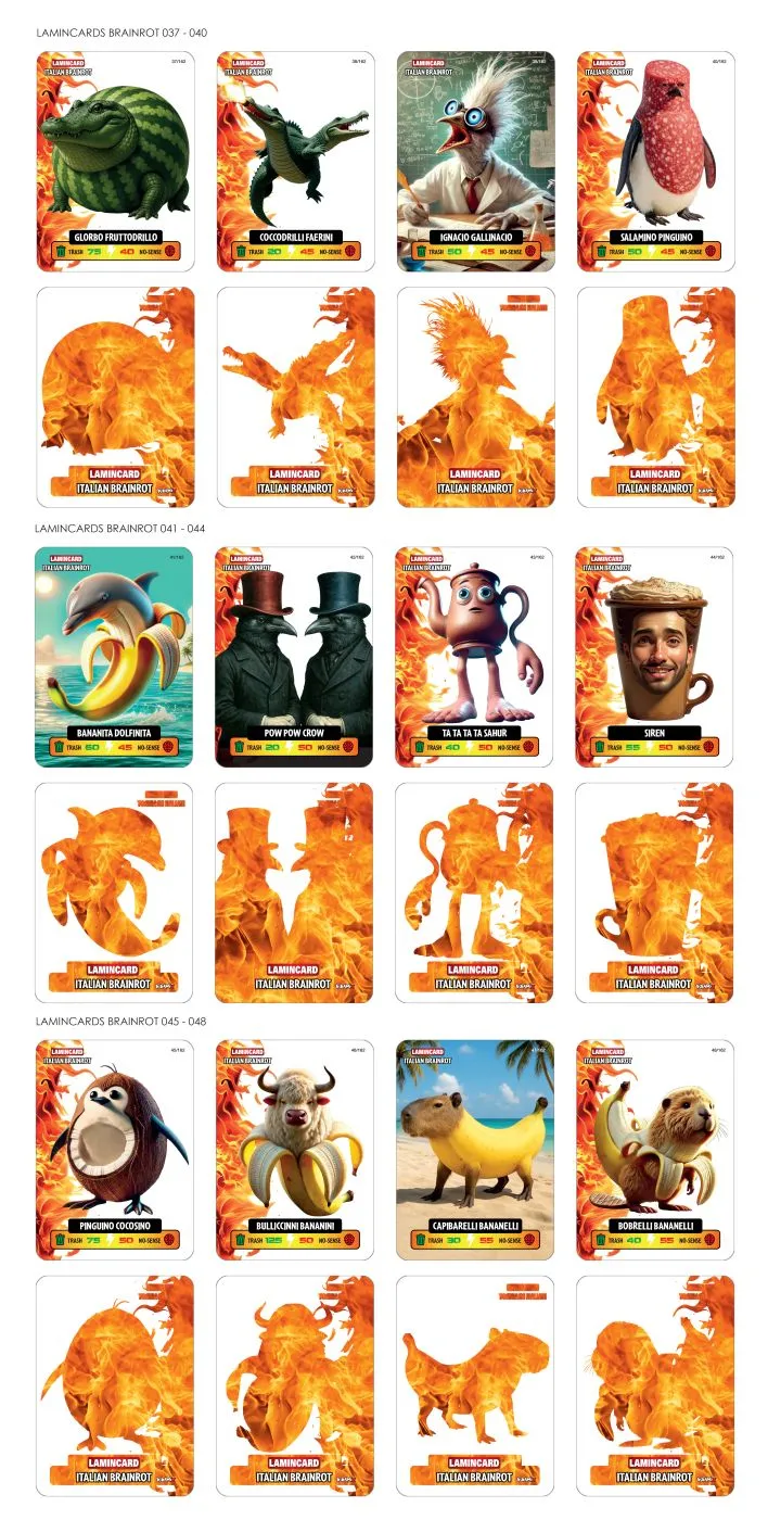 Lamincard italian brainrot, copii varsta 3 ani pana la +15 ani [6]