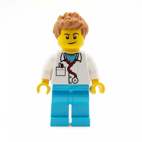 Lampi si brelocuri cu LED - Lampă de veghe LEGO - Doctor