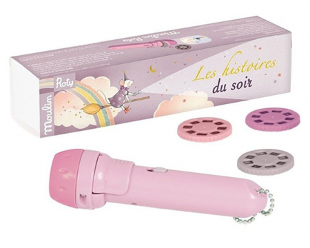 Jucării și Jocuri pentru copii - Lanterna cu povesti A fost odata ca niciodata, Moulin Roty, varsta 3 - 6, 6 - 9 ani, Baiat, Fata