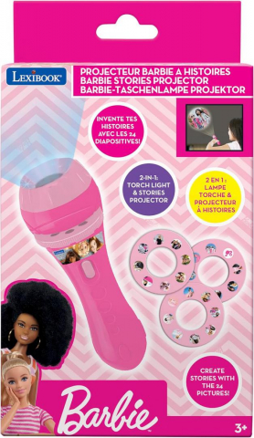 Jucării și Jocuri pentru copii - Lanterna cu proiector, barbie