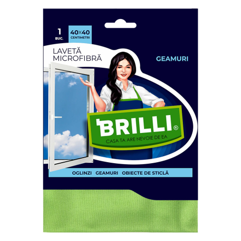 Detergenti si Curatenie - Lavete microfibra pentru geam 4/set