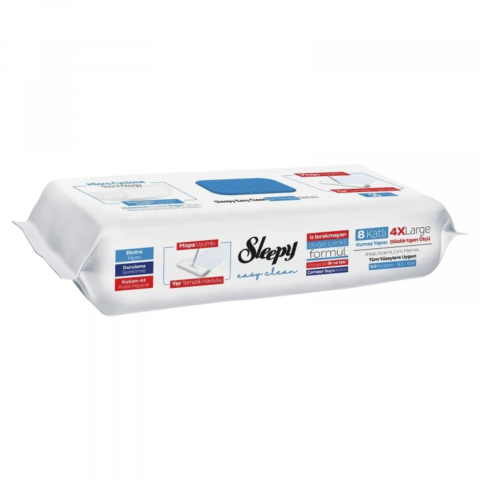 Curatenie, intretinere casa - Lavete umede pardoseli Sleepy Easy Clean 50 buc