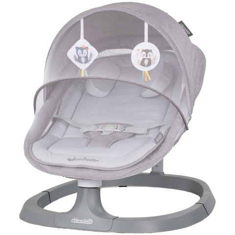 Leagane, balansoare si hamace bebelusi - Leagan electric Chipolino Lambada cloud