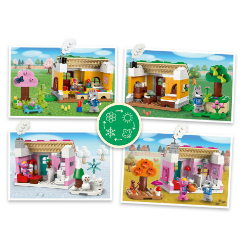  LEGO Animal Crossing Case creative: anotimpuri distractive pentru copii cu varsta de 7 + ani [1]