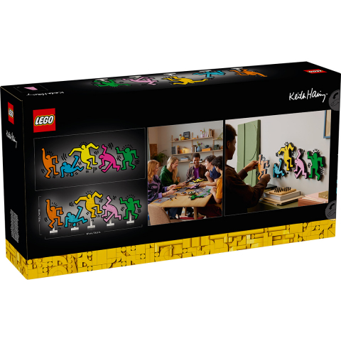  LEGO Art Keith Haring – Figurine care danseaza pentru copii cu varsta de 18 + ani [2]