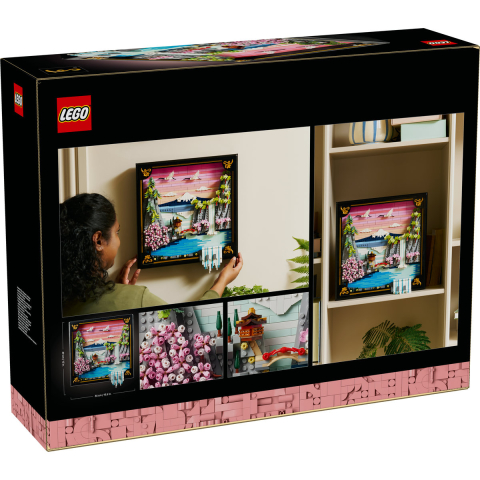  LEGO Art  Peisaj cu flori de cireş japonez varsta  18 + ani [2]