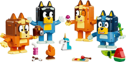 Lego bluey familia lui blue din caramizi 11217 varsta 5 ani -10 ani [4]