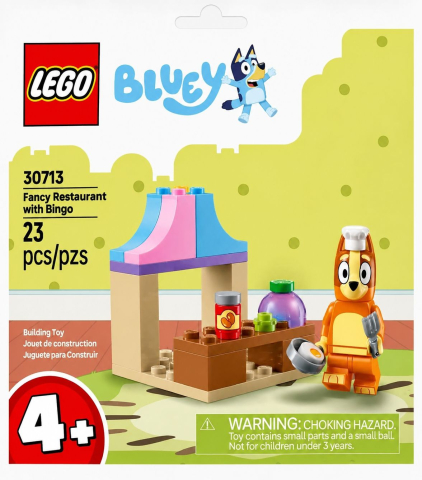 LEGO® - Lego bluey restaurant elegant cu bingo 30713 varsta 4 ani -10 ani