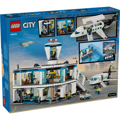  LEGO City  Aeroport cu avion copii cu varsta 8 + ani [2]